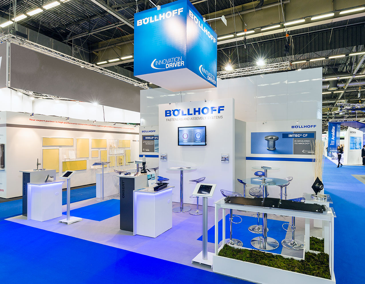 Stand Packagé Bollhoff - Salon JEC : In'Pulsion