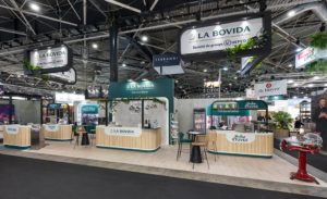 Photo d'une réalisation d'Inpulsion, décorateur de stand, pour La Bovida