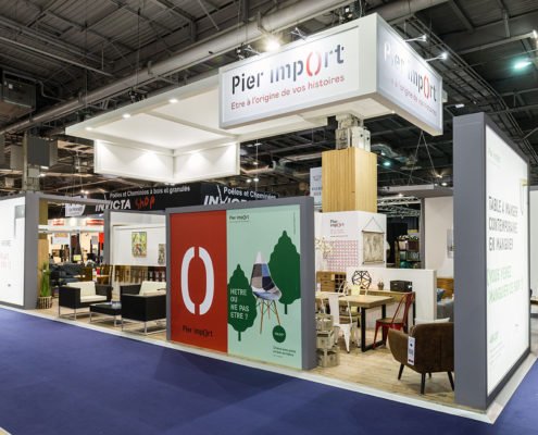 stand sur mesure Pier Import à la Foire de paris 2018