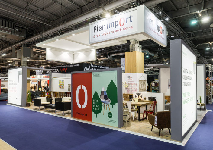 stand sur mesure Pier Import à la Foire de paris 2018