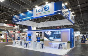 Log's et In'Pulsion, collaboration stand sur mesure efficace, sur plus de 4 salons
