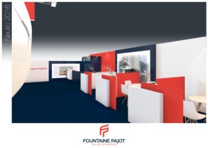 Vue du stand FOUNTAINE PAJOT au salon nautique