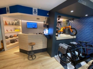 In'Pulsion, spécialiste agencement de boutique, Cycles Hors Cadre dans les Yvelines