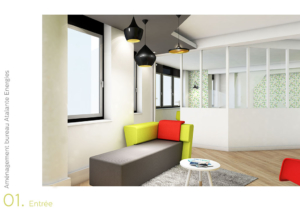 Espaces modernes, innovants, fonctionnels, l'agencement bureaux par In'Pulsion