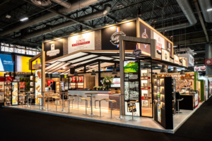 photo d'un stand sur mesure réalisé par In'Pulsion pour LOSTE , standiste SIAL