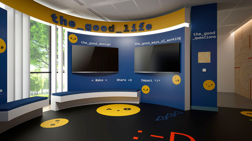 photo du futur Siège de Microsoft France imaginé par In'Pulsion, design et aménagement accueil entreprise